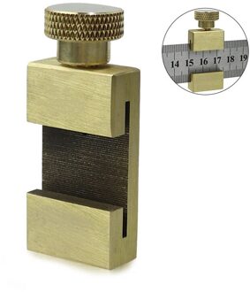 Stalen Liniaal Limiet Blok Messing Positionering Aanpassing Blok 3 Markering Locator