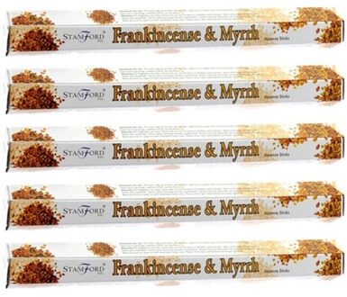 Stamford wierook stokjes hars en mirre geur - Lichaam in balans - 100x stokjes