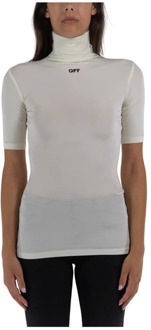 Stamp SEC Skin Shirt Off White , White , Dames - M,S,Xs