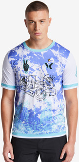 Stamp T-shirts Heren - Multi - Maat L - Poly Woven