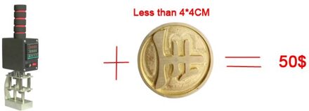 Stampping Machine Nummer En Brief En Logo Stamper Hand Held Woold Embosser Plastic Bronzing Machine Messing Logo Printer Zilver