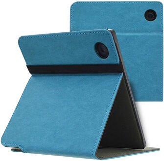 Stand Flipcase Kobo Libra H2O tablethoes - Lichtblauw