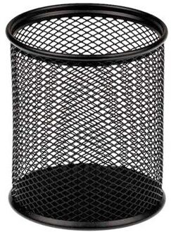 Stand Voor Pennen Bigpoint Metalen Geperforeerde Penhouder Bp401-35 Kleur-Zwart