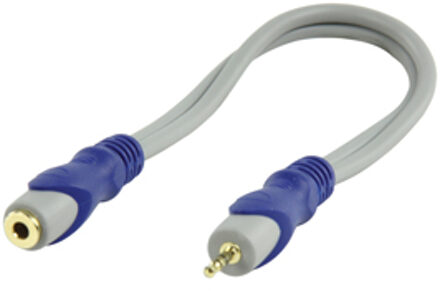 Standaard 2.5mm Stereo Male - 3.5mm Stereo Female Kabel 0.20 M