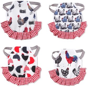 Standaard Kip Zadel, Kip Schort Met Elastische Bandjes, Pak Voor Kleine, Middelgrote En Grote Hens, care Accessoires Hen Supp