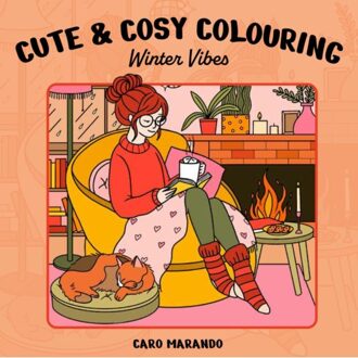 Standaard Uitgeverij - Algemeen Cute & Cosy Colouring. Winter Vibes - Caro Marando