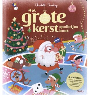 Standaard Uitgeverij - Algemeen Het Grote Kerstspelletjesboek - Charlotte Ameling