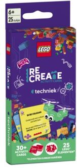 Standaard Uitgeverij - Algemeen Lego Recreate Activity Cards: Techniek - Lego Recreate Activity Cards