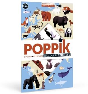 Standaard Uitgeverij - Algemeen Posters Discovery Removable Animals