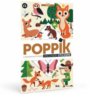 Standaard Uitgeverij - Algemeen Posters Discovery Removable Forest