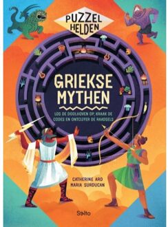 Standaard Uitgeverij - Algemeen Puzzelhelden: Griekse Mythen - Catherine Ard