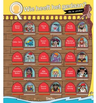 Standaard Uitgeverij - Algemeen Wie Heeft Het Gedaan? Bij De Piraten - Pascal Prévot