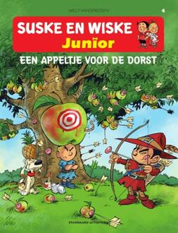 Standaard Uitgeverij Suske en Wiske Junior 04 -   Een appeltje voor de dorst