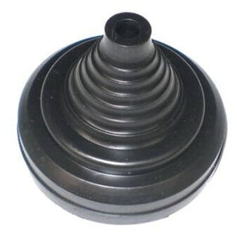 Standaard voor tafelvlaggetje - zwart - kunststof - met 1 gaatje