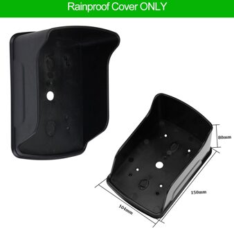 Standalone Access Control Keypad Rfid Toetsenbord Systeem Waterdichte Outdoor Cover 125Khz Controller Kaartlezer 10Pcs Keyfobs Rainproof hoes enkel en alleen