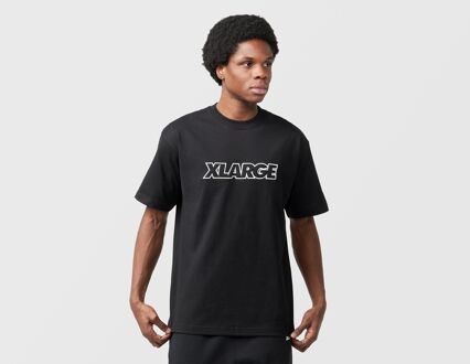 Standard Logo T-Shirt, zwart - XL