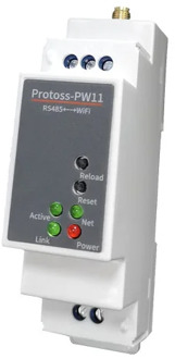 Standard rail Mounting DTU RS485 to WIFI serial server IOT220V AC PW11