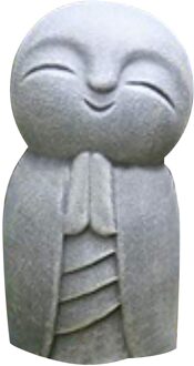 Standbeeld Decoratieve Duurzaam Hars Jizo Standbeeld Sculptuur De Perfecte Kleine Jizo Boeddha Voor Huis Of Tuin Outdoor Decoratie
