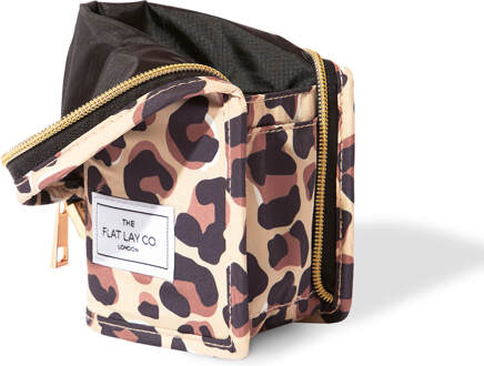 Standing Brush Case - Leopard Print