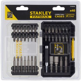 Stanley Bitset - Fatmax - Ph/pz/torx - 25/50mm - 40-delig