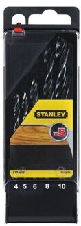 Stanley cassette houtspiraalboor - 5 stuks
