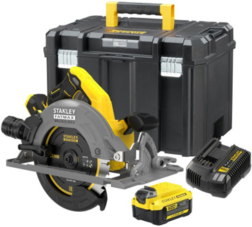 Stanley Cirkelzaag SFMCS551M1T-QW | Brushless | V20 | 18V | 190mm | Incl. 4.0Ah accu en lader - SFMCS551M1T-QW