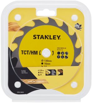 Stanley Cirkelzaagblad Hout Sta13055-xj - 130mm - 14t - Hardmetaal