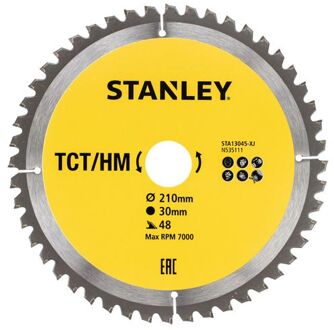 Stanley Cirkelzaagblad Sta13045-xj Tct/hm Ø210mm