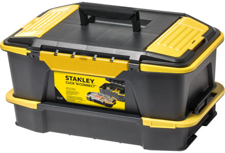 Stanley Click & Connect gereedschapskoffer 31x24,7x50,7 cm STST1-71962 Zwart