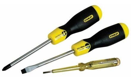 Stanley Cushiongrip Schroevendraaierset - 3 delig