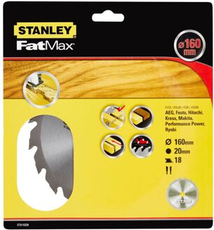 Stanley Fatmax Cirkelzaagblad Sta15320-xj Tct/hm Ø160mm