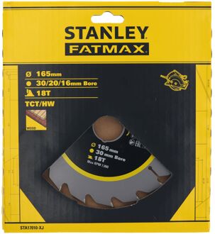 Stanley Fatmax Cirkelzaagblad Voor Handcirkelzaag 165mm/18t