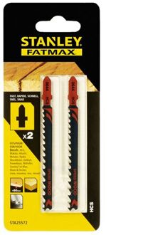 Stanley Fatmax Decoupeerzaagblad Sta25572-xj T-schacht 2 Stuks