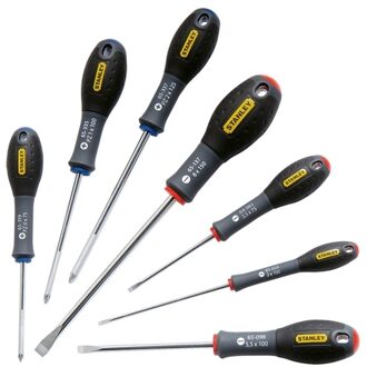 Stanley FatMax schroevendraaierset, 7-delig Zwart