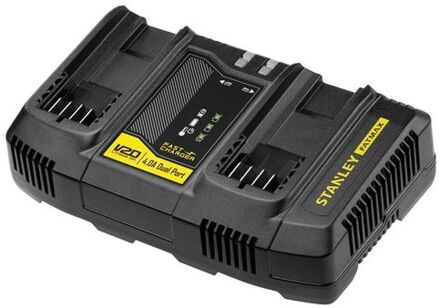 Stanley FATMAX SFMCB24 V20 4A Dual Port charger - SFMCB24-QW