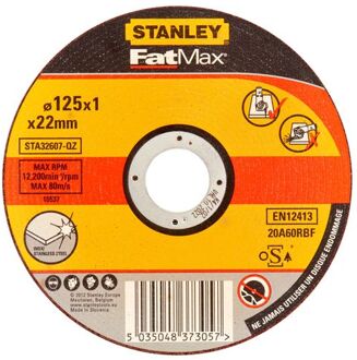 Stanley Fatmax Slijpschijf Rvs Sta32607-qz Ø125mm