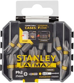 Stanley Fatmax Sta88569-xj Bits Ph2 25mm 20 Stuks