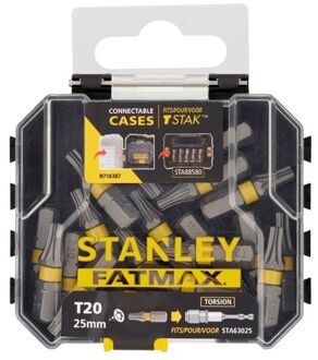 Stanley Fatmax Sta88570-xj Bits T20 25 Mm 20 Stuks