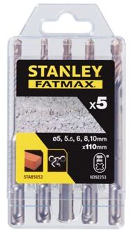Stanley Fatmax Stanley Betonboor Set Sds-plus Sta85052-xj – 5 Stuks