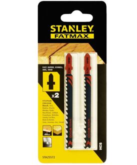 Stanley Fatmax Stanley Decoupeerzaagblad Hout Fatmax Sta25572-xj - 100mm - Grof - Hcs - 2 Stuks