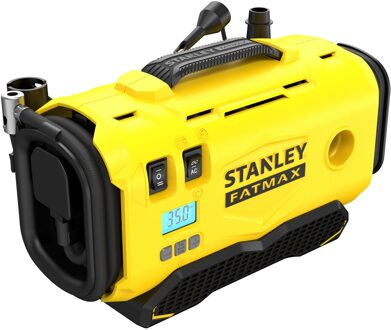 Stanley Inflatorcompressor - STANLEY FATMAX V20 - SFMCE520B-QW - Lithium 18V - 11 bar - Zonder batterij