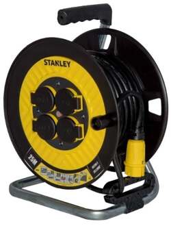 Stanley Kabelhaspel 25m Schuko H07RNF 3x1.5 mm² (Type C) - STA274878