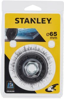Stanley Komstaalborstel Sta36200-xj Getordeerd M14 Ø65mm