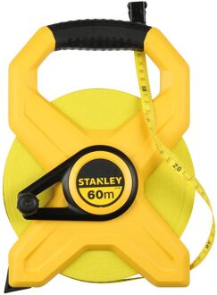 Stanley Landmeter Fiberglas 234795 - 60 m - 12,7 mm - Open Kast