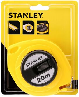 Stanley Landmeter Staal 20m - 9,5mm gesloten kast 0-34-105