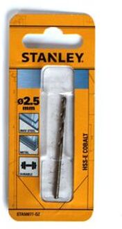 Stanley Metaalboor Sta50077-qz Hss-e Kobalt 2,5mm