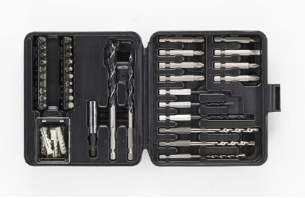 Stanley Multimateriaalboor En Bitset - Diam. 2-8mm - 37 Stuks