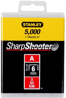 Stanley Nieten 6mm Type A - 5000 Stuks