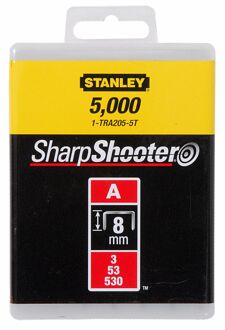 Stanley Nieten 8mm Type A - 5000 Stuks