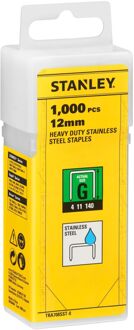 Stanley Nieten Rvs 10,6x12mm - Type G 4/11/140 - 1000 Stuks